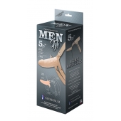 Телесный мужской парапротез MEN STYLE - 15 см. - LOVETOY (А-Полимер) - купить с доставкой в Астрахани