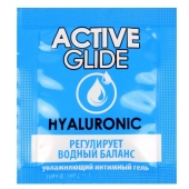Лубрикант на водной основе Active Glide с гиалуроновой кислотой - 3 гр. - Биоритм - купить с доставкой в Астрахани