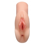 Телесный мастурбатор Perfect Pussy Double Stroker - Pipedream - в Астрахани купить с доставкой