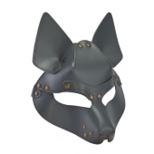 Серая маска Wolf с клепками - Sitabella - купить с доставкой в Астрахани