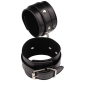 Черные оковы Classic Ankle Cuffs - Chisa - купить с доставкой в Астрахани