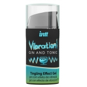 Жидкий интимный гель с эффектом вибрации Vibration! Gin   Tonic - 15 мл. - INTT - купить с доставкой в Астрахани