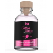 Массажный гель с согревающим эффектом Cotton Candy - 30 мл. - INTT - купить с доставкой в Астрахани