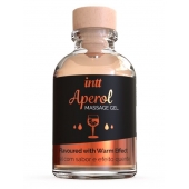 Массажный гель с согревающим эффектом Aperol - 30 мл. - INTT - купить с доставкой в Астрахани