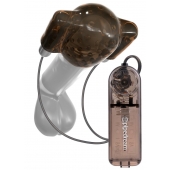 Дымчатый вибростимулятор головки пениса Dual Vibrating Head Teaser - Pipedream - в Астрахани купить с доставкой