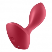 Красный вибромассажёр простаты Satisfyer Backdoor Lover - 14 см. - Satisfyer - в Астрахани купить с доставкой