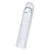 Прозрачная насадка-удлинитель Flawless Clear Penis Sleeve Add 1 - 15,5 см. - Lovetoy - в Астрахани купить с доставкой