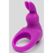 Фиолетовое эрекционное виброкольцо Happy Rabbit Cock Ring Kit - Happy Rabbit - в Астрахани купить с доставкой