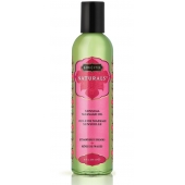 Массажное масло Naturals Strawberry Dreams с ароматом клубники - 236 мл. - Kama Sutra - купить с доставкой в Астрахани