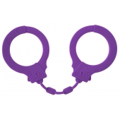Фиолетовые силиконовые поножи Limitation - Lola Games - купить с доставкой в Астрахани