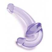 Фиолетовый безремневой страпон Strapless Strap-On - Lux Fetish - купить с доставкой в Астрахани