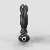 Черный вибромассажер простаты и промежности Prostate Pro с пультом ДУ - Bathmate - в Астрахани купить с доставкой