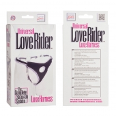 Трусы для страпона с универсальным креплением Universal Love Rider Luxe Harness - California Exotic Novelties - купить с доставкой в Астрахани
