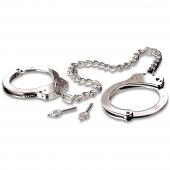 Металлические наручники Metal Leg Cuffs - Pipedream - купить с доставкой в Астрахани