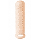 Телесный фаллоудлинитель Homme Long - 15,5 см. - Lola Games - в Астрахани купить с доставкой