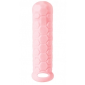 Розовый фаллоудлинитель Homme Long - 15,5 см. - Lola Games - в Астрахани купить с доставкой