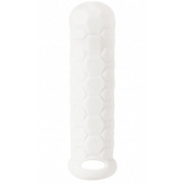 Белый фаллоудлинитель Homme Long - 15,5 см. - Lola Games - в Астрахани купить с доставкой