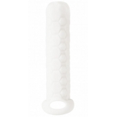 Белый фаллоудлинитель Homme Long - 13,5 см. - Lola Games - в Астрахани купить с доставкой