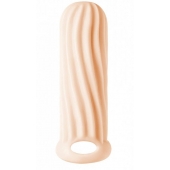 Телесный фаллоудлинитель Homme Wide - 13 см. - Lola Games - в Астрахани купить с доставкой