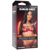 Мастурбатор-вагина Karlee Grey ULTRASKYN Pocket Pussy - Doc Johnson - в Астрахани купить с доставкой
