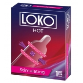 Стимулирующая насадка на пенис LOKO HOT с возбуждающим эффектом - Sitabella - в Астрахани купить с доставкой