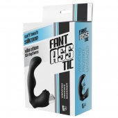 Черный вибромассажер простаты FantASStic Vibrating Prostate Massager - 11,3 см. - Dream Toys - в Астрахани купить с доставкой