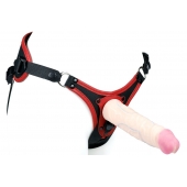 Пояс унисекс UNISEX Style с 2 насадками - LOVETOY (А-Полимер) - купить с доставкой в Астрахани