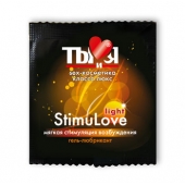 Разогревающий гель-лубрикант Stimulove Light в одноразовой упаковке - 4 гр. - Биоритм - купить с доставкой в Астрахани