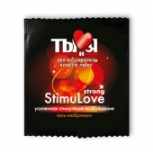 Разогревающий гель-лубрикант Stimulove Strong в одноразовой упаковке - 4 гр. - Биоритм - купить с доставкой в Астрахани
