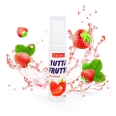 Гель-смазка Tutti-frutti с земляничным вкусом - 30 гр. - Биоритм - купить с доставкой в Астрахани