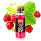 Массажное масло Eros fantasy с ароматом земляники - 50 мл. - Биоритм - купить с доставкой в Астрахани