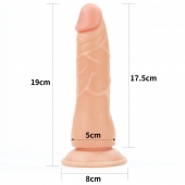 Женский страпон Easy Strapon Set 7.5 - 19 см. - Lovetoy - купить с доставкой в Астрахани