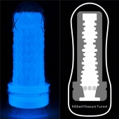 Светящийся в темноте мастурбатор Lumino Play Masturbator Ribbed - Lovetoy - в Астрахани купить с доставкой
