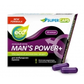 Возбуждающее средство для мужчин Mans Power plus - 10 капсул (0,35 гр.) +1 в подарок - SuperCaps - купить с доставкой в Астрахани