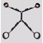 Изысканный набор фиксаций на кровати Reversible Under Mattress Restraint Set - Fifty Shades of Grey - купить с доставкой в Астрахани