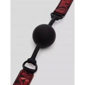 Кляп-шар на двусторонних ремешках Reversible Silicone Ball Gag - Fifty Shades of Grey - купить с доставкой в Астрахани