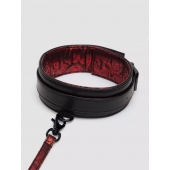 Стильный ошейник с поводком Reversible Faux Leather Collar and Lead - Fifty Shades of Grey - купить с доставкой в Астрахани
