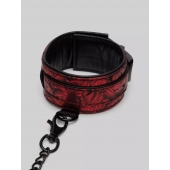 Красно-черные оковы Reversible Faux Leather Ankle Cuffs - Fifty Shades of Grey - купить с доставкой в Астрахани