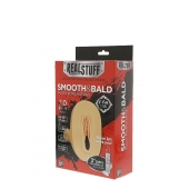 Мастурбатор-вагина с вибрацией и выносным пультом управления REALSTUFF SMOOTH   BALD - Dream Toys - в Астрахани купить с доставкой