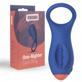Синее эрекционное кольцо RRRING One Nighter Cock Ring - FeelzToys - в Астрахани купить с доставкой