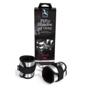 Серо-черные наручники Totally His - Fifty Shades of Grey - купить с доставкой в Астрахани