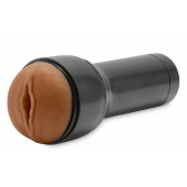 Коричневый мастурбатор-вагина Feel Stroker - Kiiroo - в Астрахани купить с доставкой