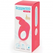 Розовое эрекционное виброкольцо Happy Rabbit Rechargeable Rabbit Cock Ring - Happy Rabbit - в Астрахани купить с доставкой