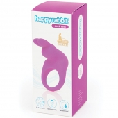 Фиолетовое эрекционное виброкольцо Happy Rabbit Rechargeable Rabbit Cock Ring - Happy Rabbit - в Астрахани купить с доставкой