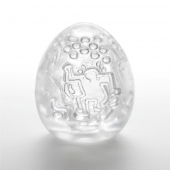 Мастурбатор-яйцо Keith Haring EGG DANCE - Tenga - в Астрахани купить с доставкой