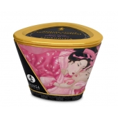 Массажная свеча Rose Petals с ароматом розы - 170 мл. - Shunga - купить с доставкой в Астрахани