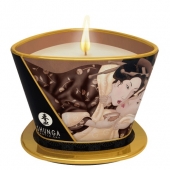 Массажная свеча Intoxicatin Chocolate с ароматом шоколада - 170 мл. - Shunga - купить с доставкой в Астрахани