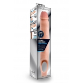 Телесная насадка на пенис 11.5 Inch Cock Sheath Penis Extender - 29,2 см. - Blush Novelties - в Астрахани купить с доставкой