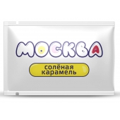 Универсальная смазка с ароматом солёной карамели  Москва Вкусная  - 10 мл. - Москва - купить с доставкой в Астрахани