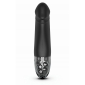 Черный вибратор с электростимуляцией Real Deal Neal - 16,5 см. - MyStim - купить с доставкой в Астрахани